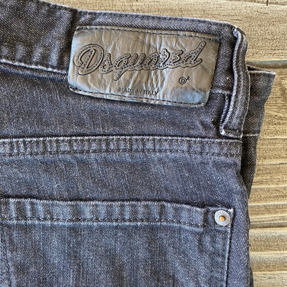 Men’s Dsquared Raw Slim Skinny Denim Jeans Italian - Picture 2 of 8